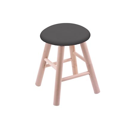 Holland Bar Stool Co Maple Vanity Stool, Natural Finish, Canter Saddle Seat RC18MSNat004
